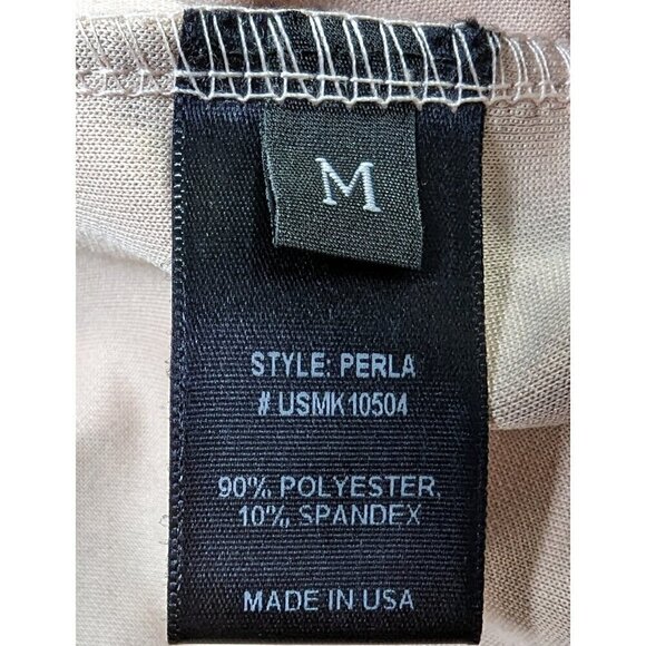 Marisa Kenson Perla Style Blush Flare Pants with Black Floral Print - NWT - Picture 5 of 7